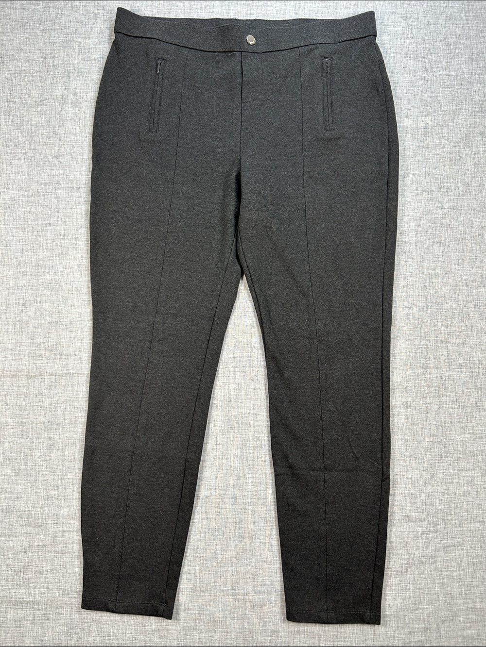 Philosophy Republic Clothing Size 14 Gray Ponte Straight Leg Pants